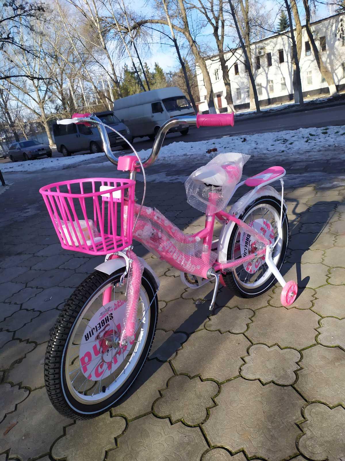 Велосипед ShbeiJia 16 розовый